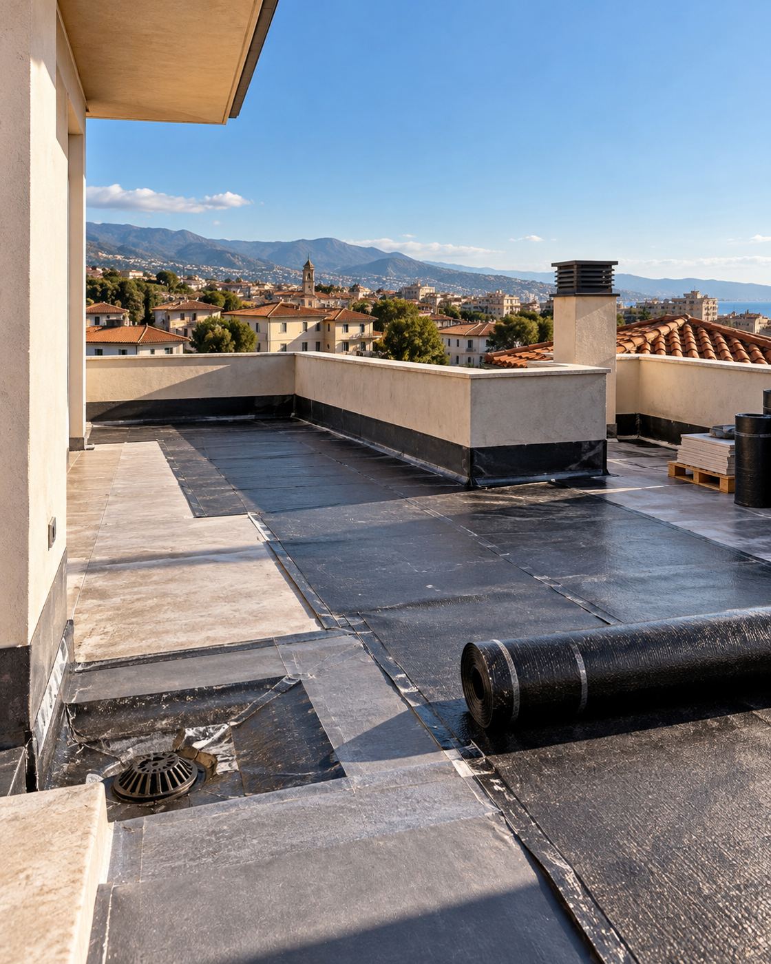 Guaina su terrazza